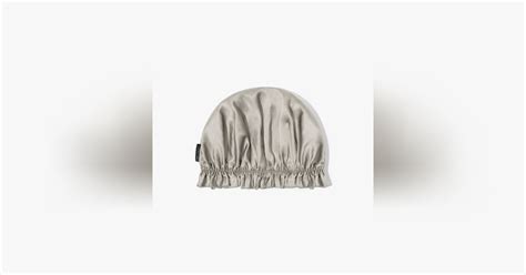 Lilysilk Bonnet De Nuit Charlotte En Soie Silvergray France Modalova