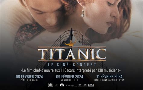 Titanic en ciné concert avec 130 musiciens au Zenith de Lille en