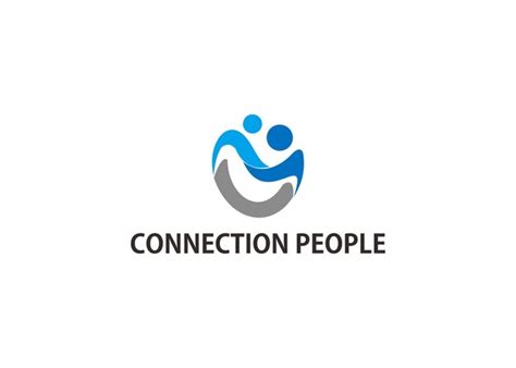 Premium Vector Connection People Logo Design Template