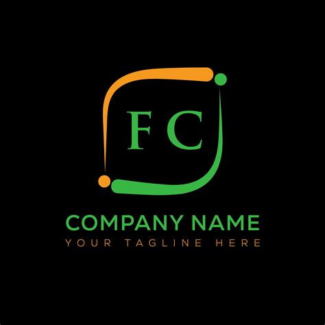 FC letter logo creative design. FC unique design. 22862163 Vector Art ...