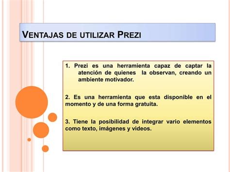 Ventajas De Utilizar Prezi Ppt