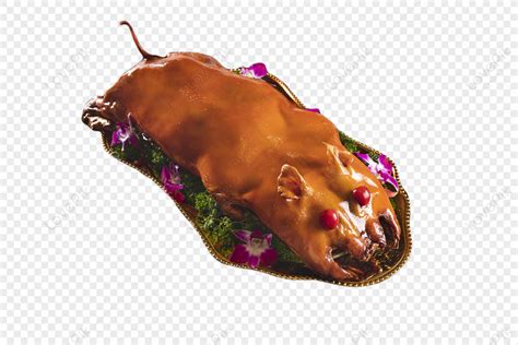 Roast Suckling Pig Gourmet Roast Suckling Pig Material Png White