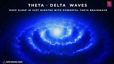 Theta To Delta Brainwaves Binaural Beats Fall Into Deep Healing Sleep