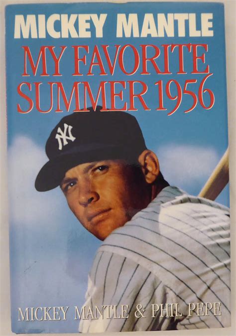 Mickey Mantle Autographed Signed Book New York Yankees Beckett BAS A53353