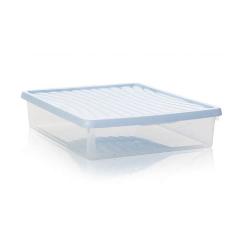 Buy 1475lt Wham Shallow A3 Plastic Storage Box With Lid