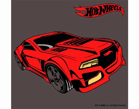 Dibujo De Hot Wheels Pintado Por En Dibujos Net El D A A Las