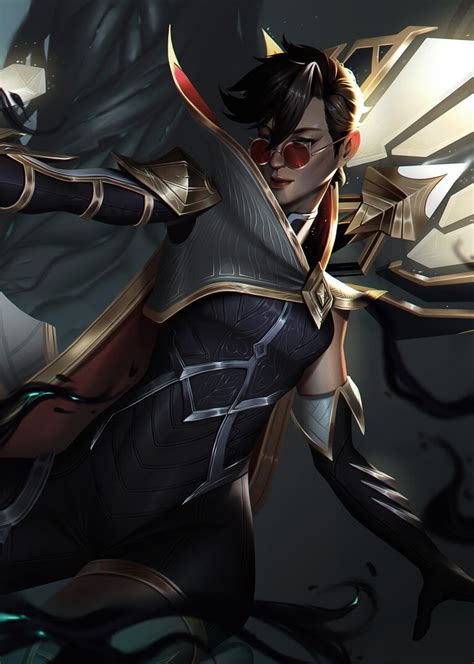 X League Of Legends Sentinel Vayne Fan Art X Resolution