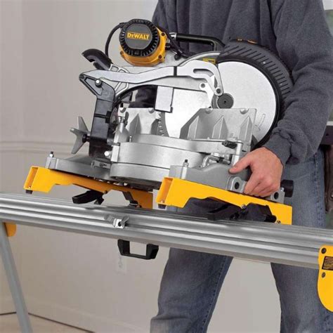 How To Mount A Dewalt Miter Saw To A Stand