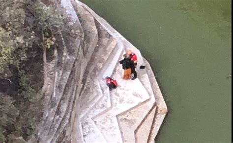 Evacuada en helicóptero una senderista herida junto a una presa en