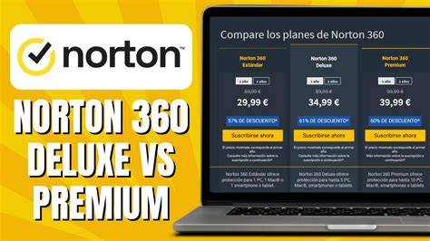 NORTON 360 DELUXE VS PREMIUM Comparación YouTube