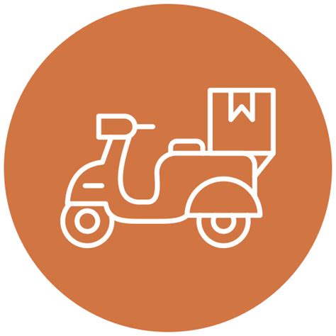 Delivery Bike Generic Flat Icon