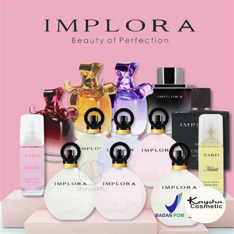 Jual Implora Parfum Eau De Toilette Perfume Swan Angsa Bebek Edt Eau