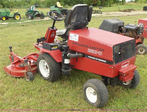 Toro Groundsmaster D Lawn Mower Item K Sold Augu