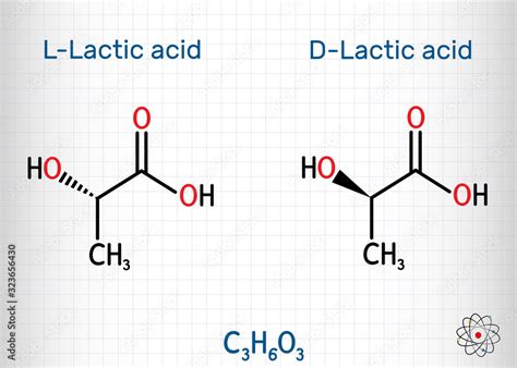 Lactate Structure