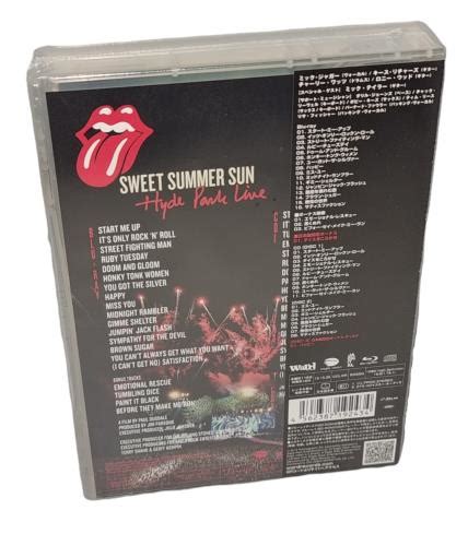 The Rolling Stones Sweet Summer Sun Hyde Park Live Sealed Japanese