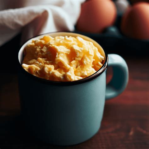 Easy Scrambled Eggs In A Mug Recipe Range