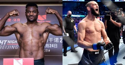 Khamzat Chimaev fait une offre étonnante à Francis Ngannou Arts