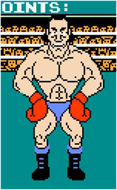 Mike Tyson Punch Out Super Macho Man