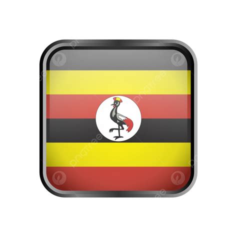 Uganda Flag Vector Uganda Flag Uganda Flag Png And Vector With