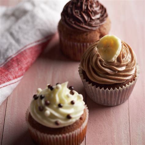 Cupcakes De Chocolate Con Vainilla