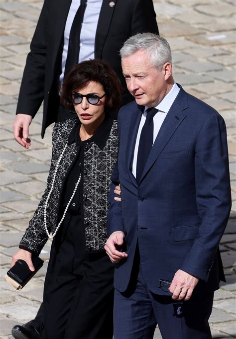 Photo Rachida Dati Et Bruno Le Maire Lors De Lhommage National Pour