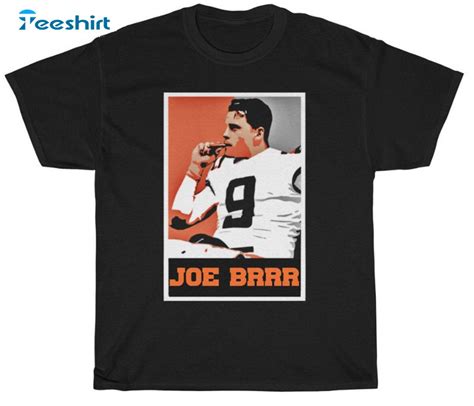 Joe Burrow Shirt Cincinnati Bengals Vintage Short Sleeve Crewneck