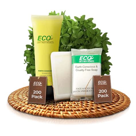 Amazon Eco Amenities Bundle Travel Size Bar Soap Pack