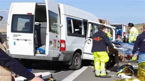 Incidente su A19 del pulmino della Comunità Alloggio di San Gregorio di