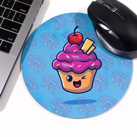 Mouse Pad Redondo Personalizado Calco Cris