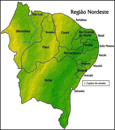 Região Nordeste No Brasil