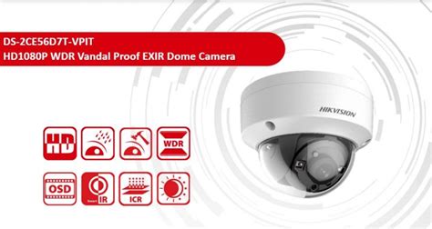 Hikvision Dome Mp Exir Vandal Proof M Alcell