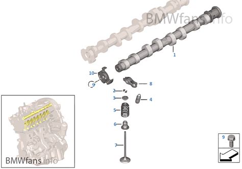 Valve Timing Gear Camshaft Inlet Bmw F Lci I B Europe