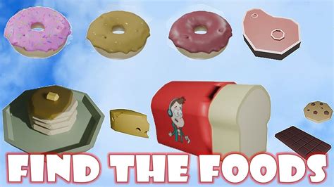 Find The Foods How To Get All 40 Foods Roblox Youtube