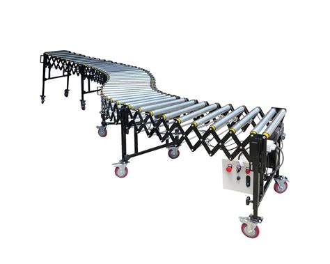 Powered Flexible Expandable Roller Conveyor Kg Telescopic Power