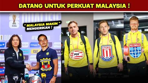 Pemain Keturunan Eropa Siap Perkuat Harimau Malaya Di Kualifikasi