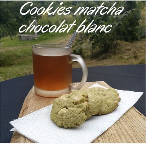 Cookies Matcha Et Chocolat Blanc Recette Rapide Et Facile