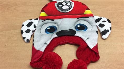 Paw Patrol Beanie Hat Marshall Youtube