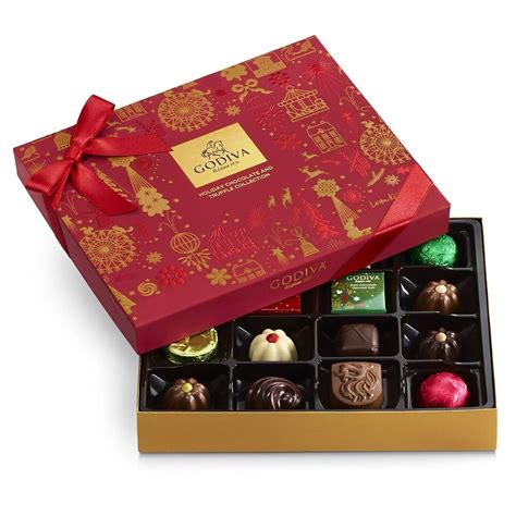 Godiva Assorted Chocolate Holiday Gift Box The Best Gift Ideas For