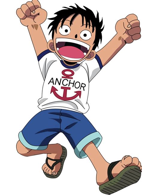 Monkey D Luffy Kid Monkey D Luffy Luffy One Piece Manga