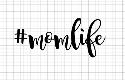 Mom Life Sticker Mom Life Vinyl Mom Life Decals Hashtag Etsy