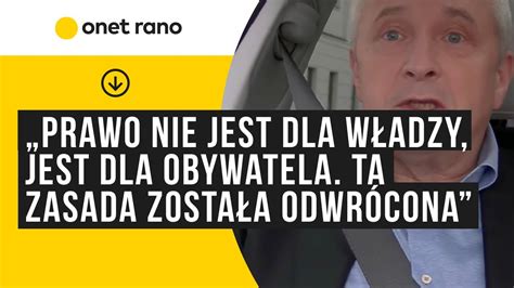 Jacek Dubois Prawo nie jest dla władzy jest dla obywatela Ta zasada