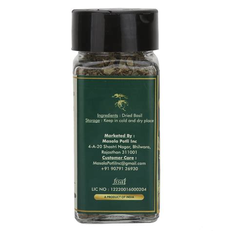 Buy Fresh Dried Basil Leaves at Best Price – Masala Potli