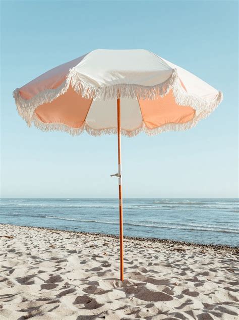 The Premium Beach Umbrella 70s Panel Pink Beach Umbrella Umbrella Designs Umbrella