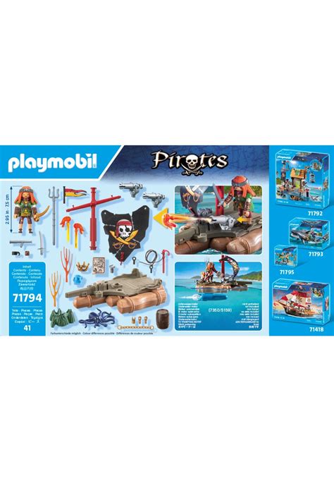 Playmobil Set 71794 Pirate Raft Klickypedia