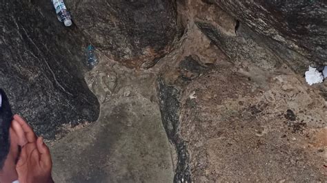 Ghar E Hira Inside View Cave Of Hira Makkah Saudi Arabia Ghar E