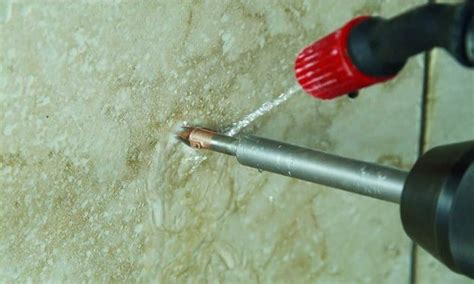 Best Way to Drill through Porcelain Tile