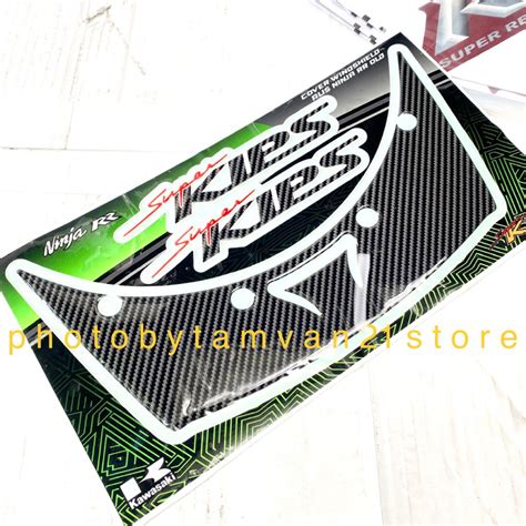 Jual STIKER TIMBUL CARBON VISOR WINDSHIELD SUPER KIPS NINJA RR OLD ZX