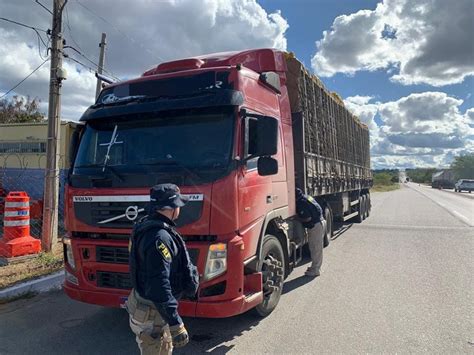 Caminh O Roubado Em S O Paulo Recuperado Pela Prf Em Serra Talhada