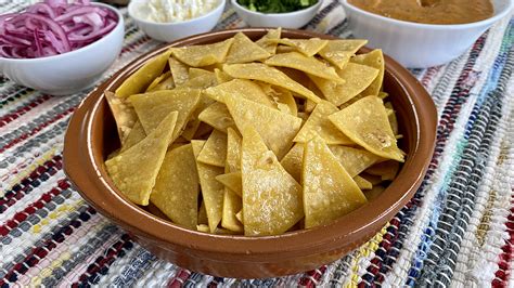 Totopos O Nachos Caseros Listos En Pocos Minutos