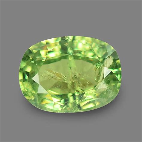 0 72 Cts Green Natural Loose Demantoid Garnet Loose Gemstone Etsy